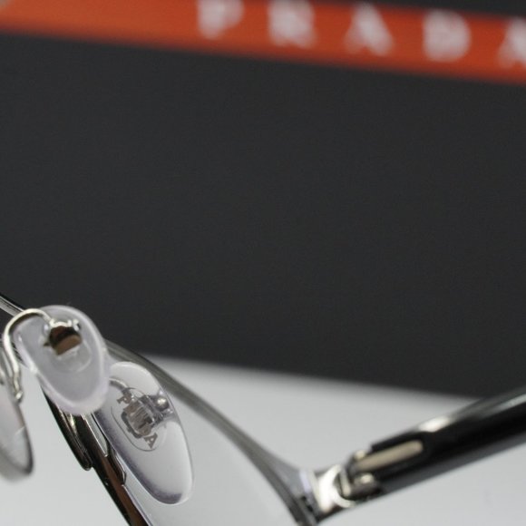 FINAL PRICE NEW PRADA SPORT PS52HV 7AX1O1 BLACK EYEGLASSES - Picture 5 of 9